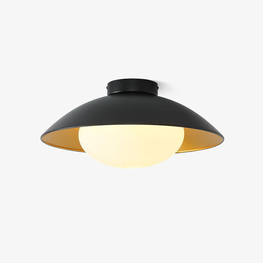 Cap Globe Ceiling Light