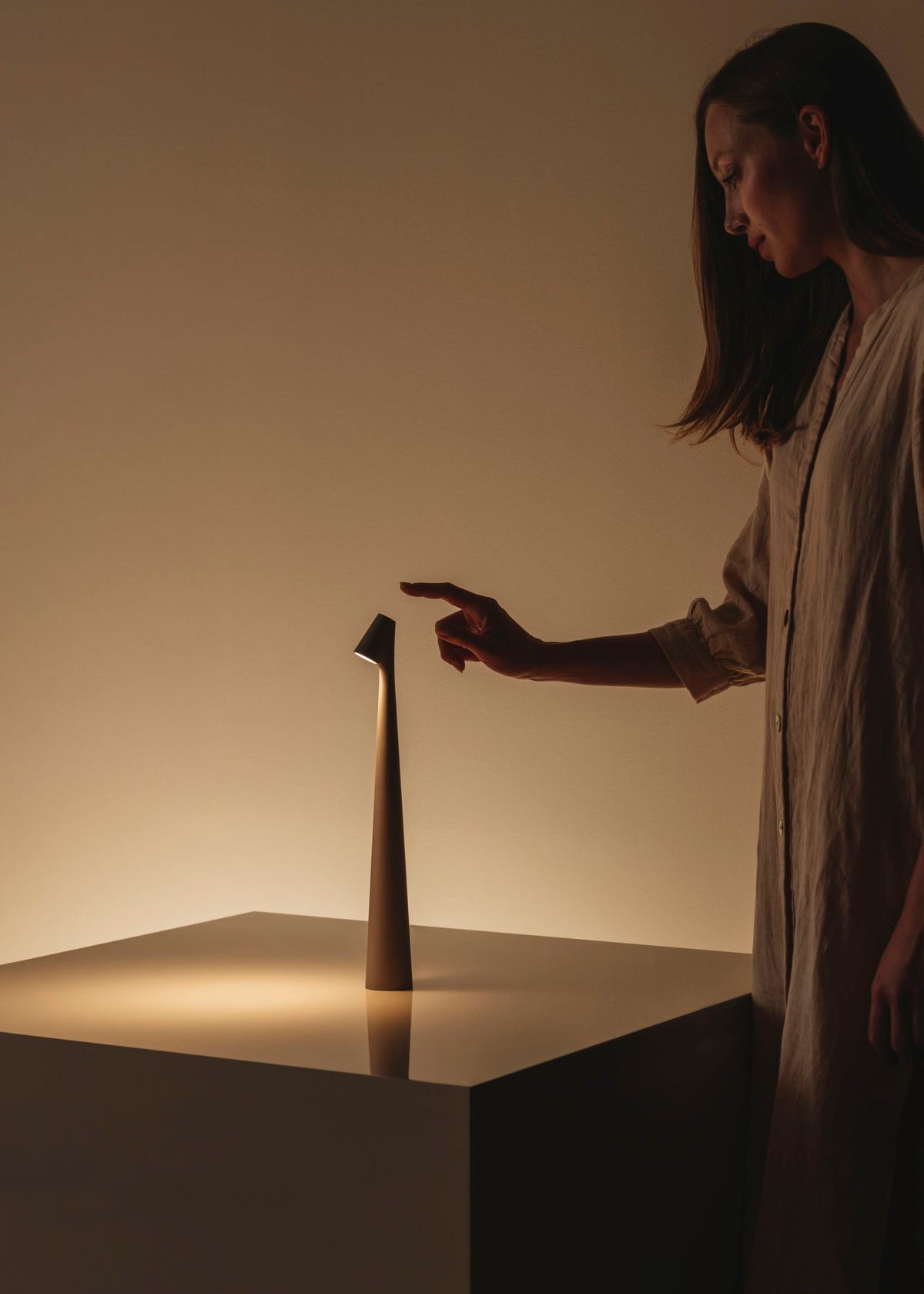 Taper Portable Table Lamp