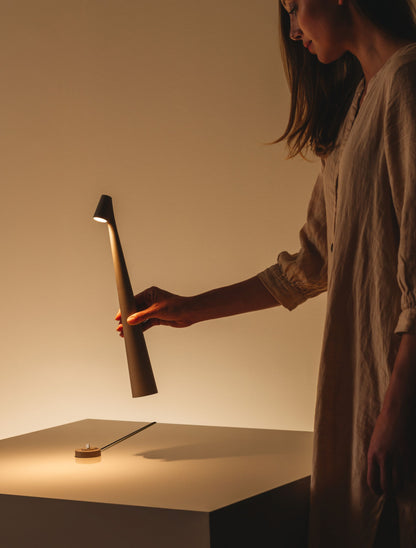 Taper Portable Table Lamp