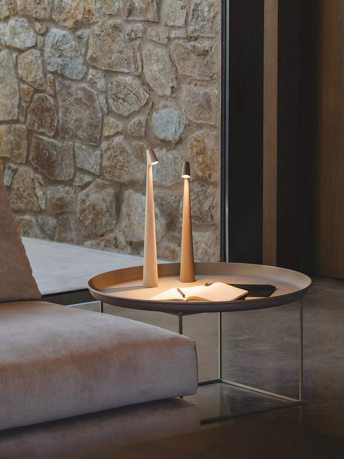 Taper Portable Table Lamp