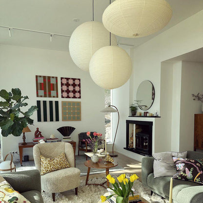Orb Paper Pendant Light