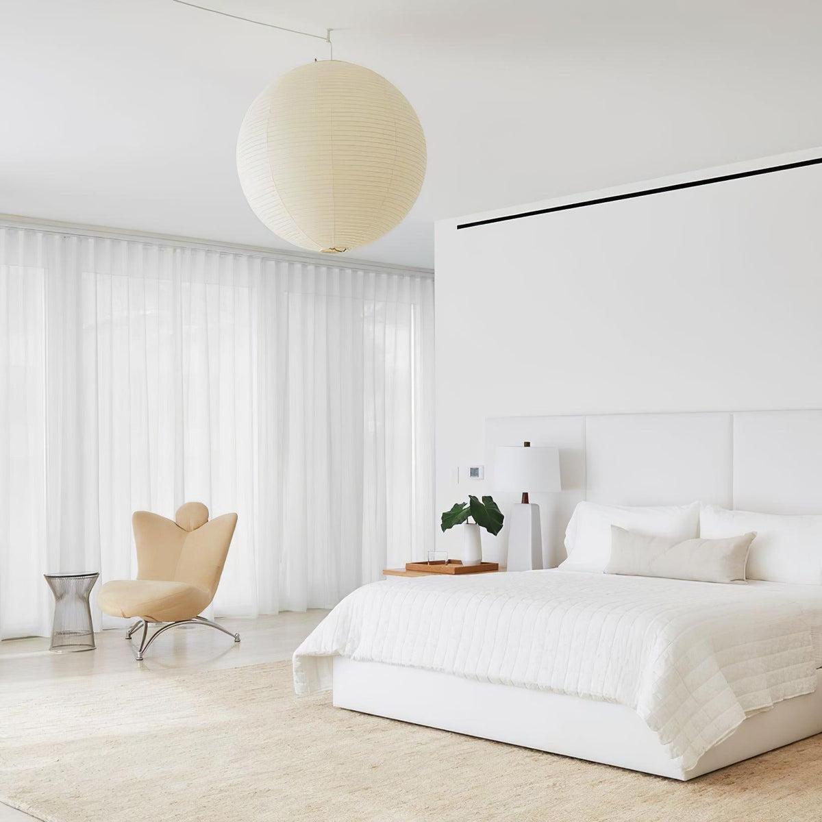 Orb Paper Pendant Light