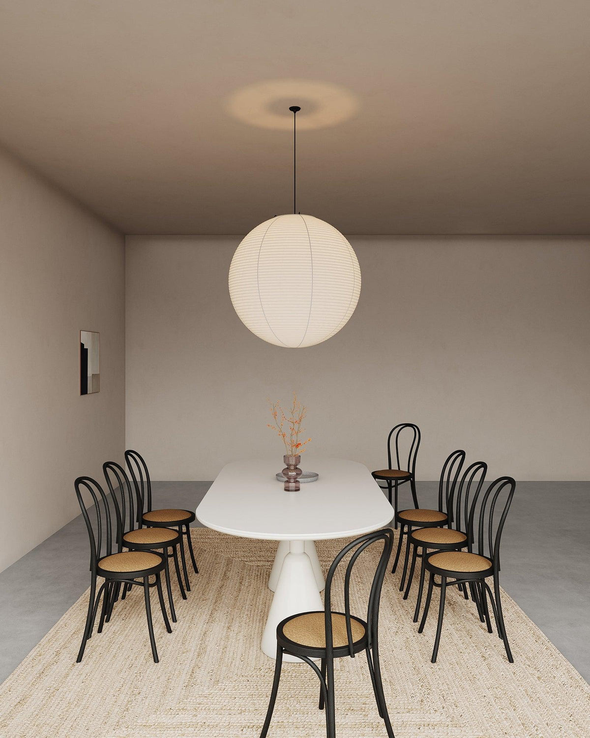 Orb Paper Pendant Light