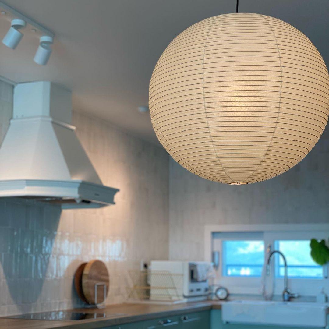 Orb Paper Pendant Light