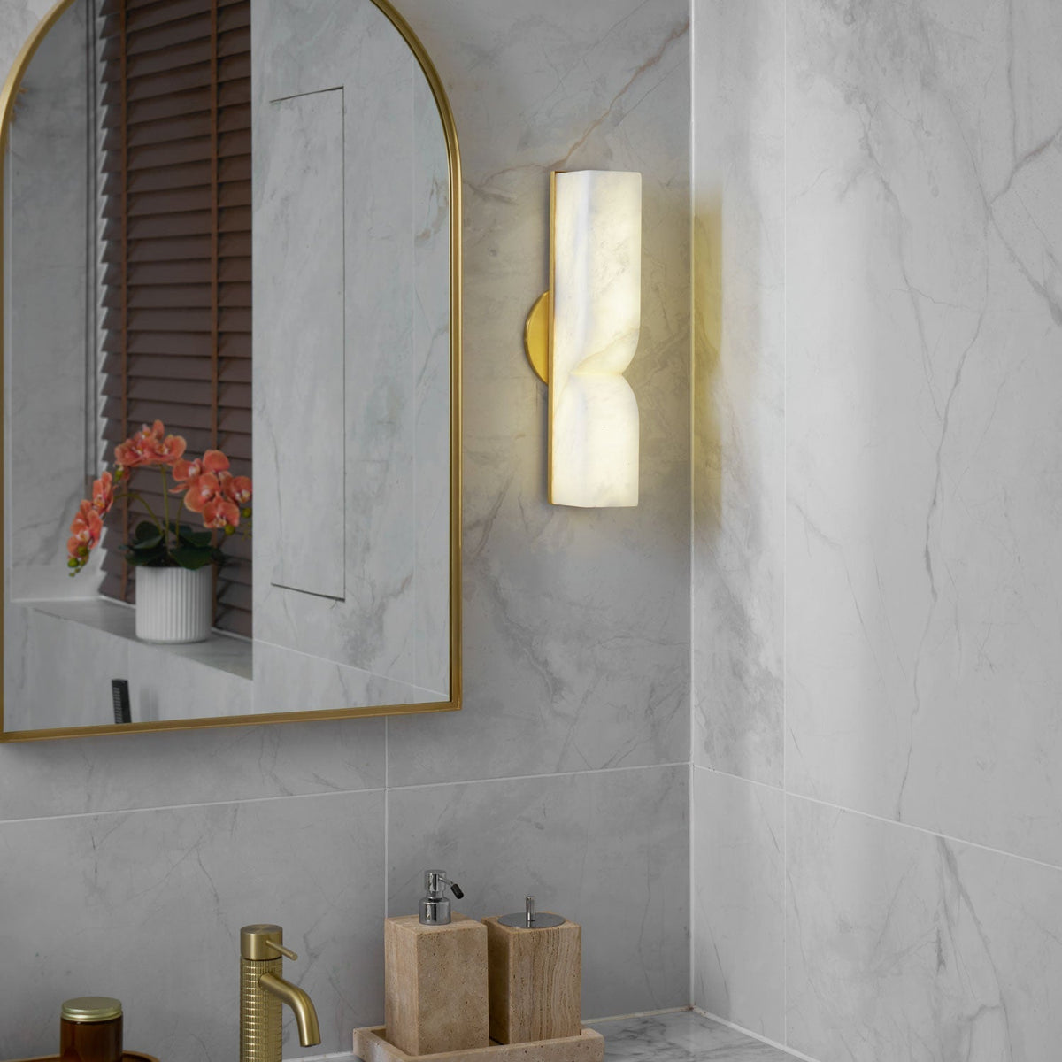 Vein Split Wall Light