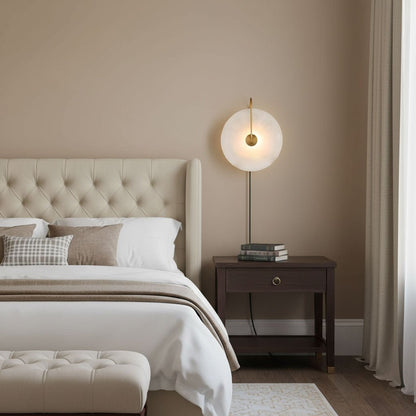 Vein Disc Plug-in Wall Light