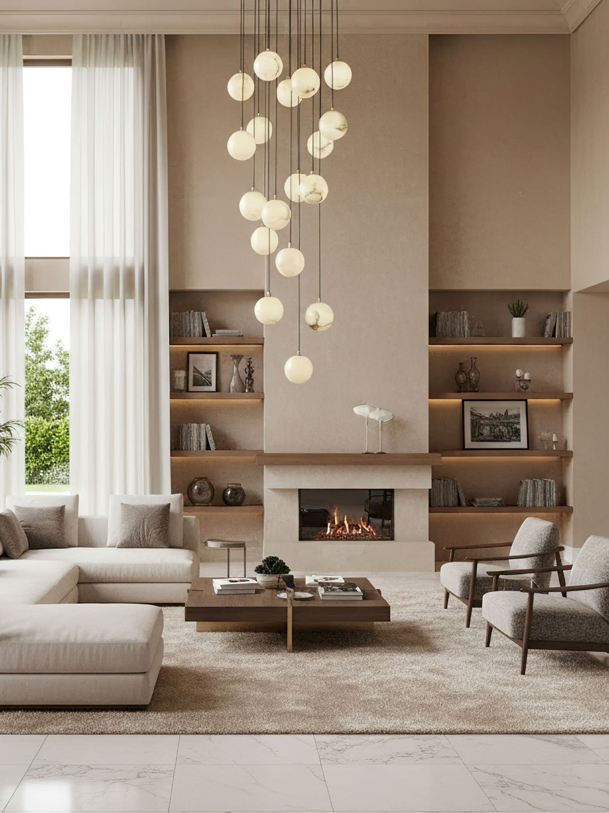 Gather Cascade Chandelier