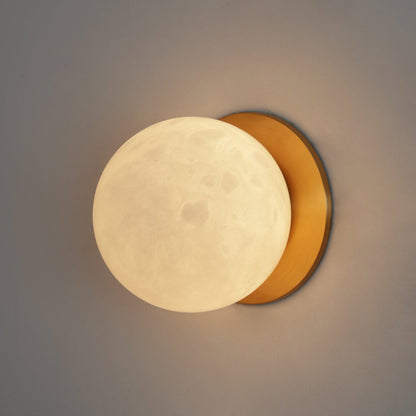 Pale Orb Wall Light