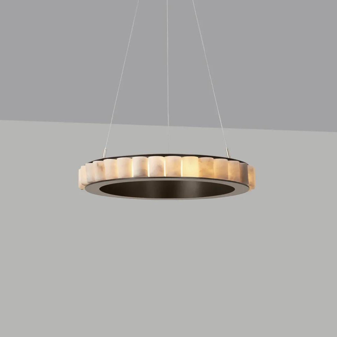 Aure Twin Ring Chandelier