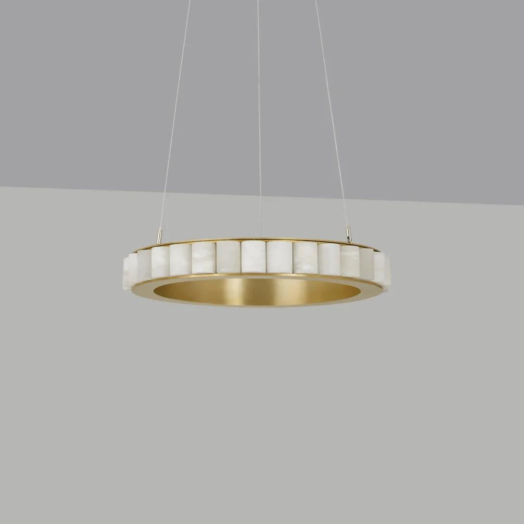 Aure Twin Ring Chandelier