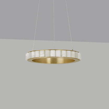 Aure Twin Ring Chandelier