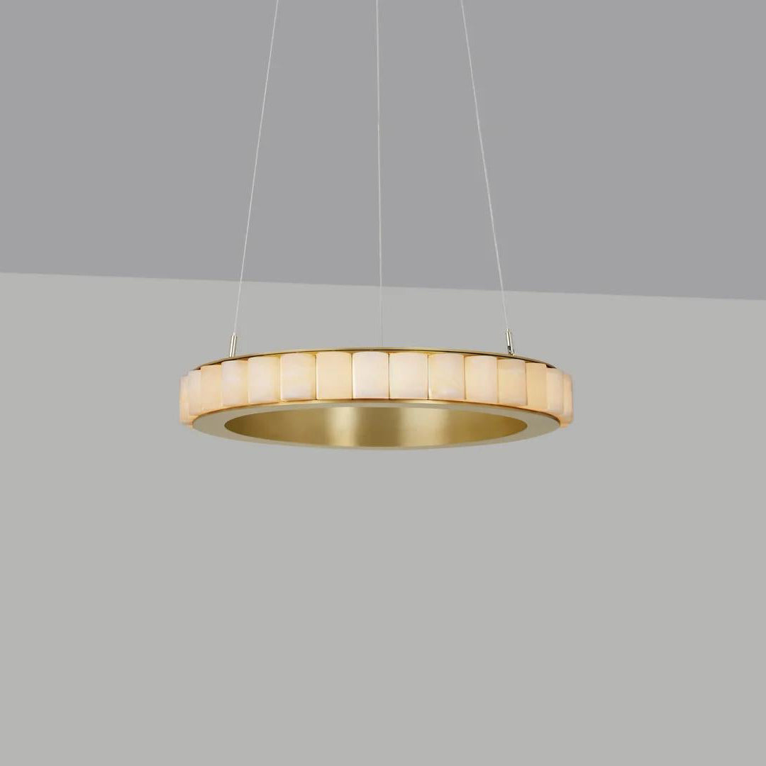 Aure Twin Ring Chandelier