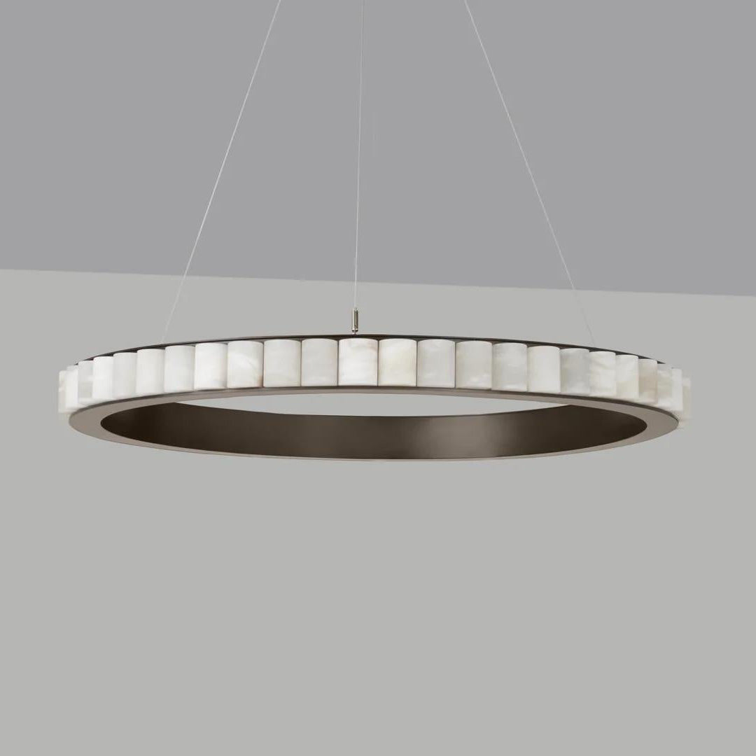 Aure Twin Ring Chandelier