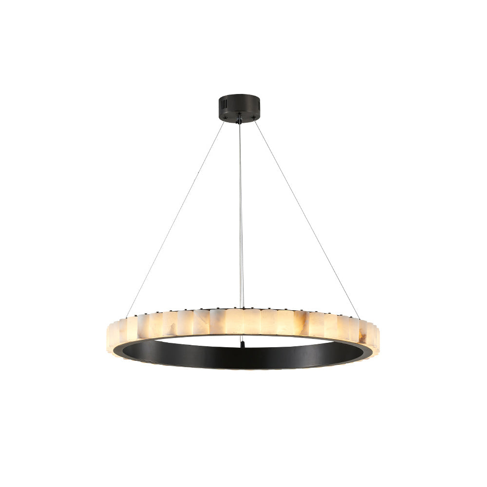 Aure Twin Ring Chandelier