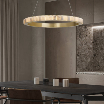 Aure Twin Ring Chandelier