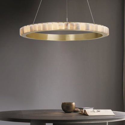 Aure Twin Ring Chandelier