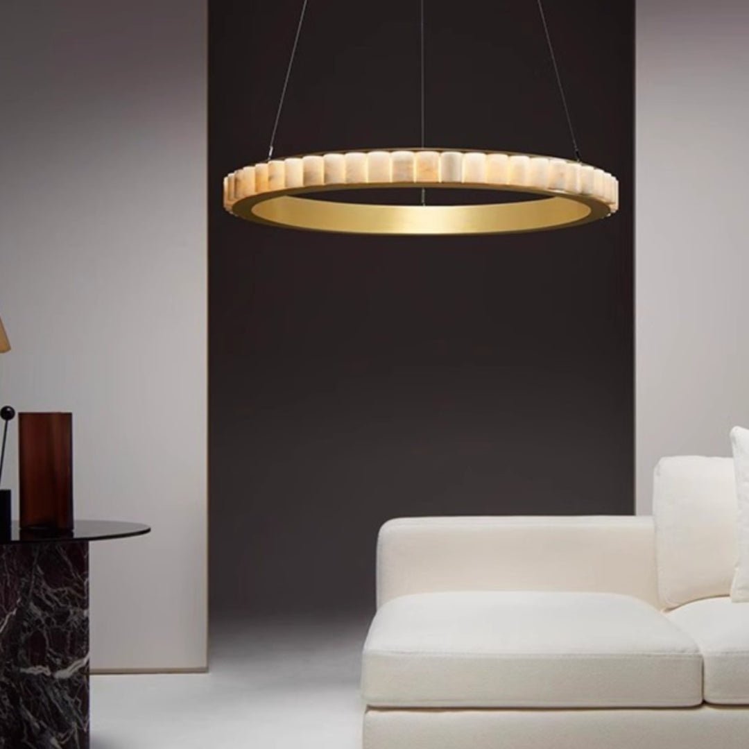 Aure Twin Ring Chandelier