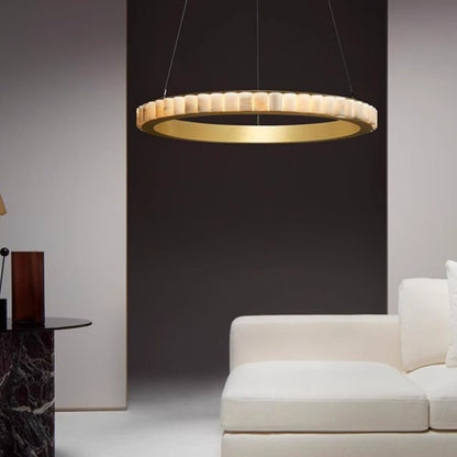 Aure Twin Ring Chandelier
