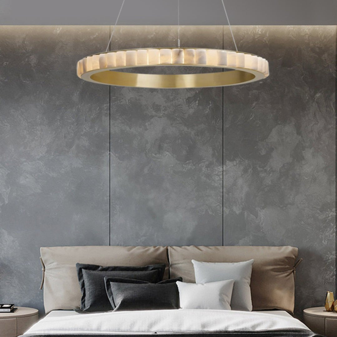 Aure Twin Ring Chandelier