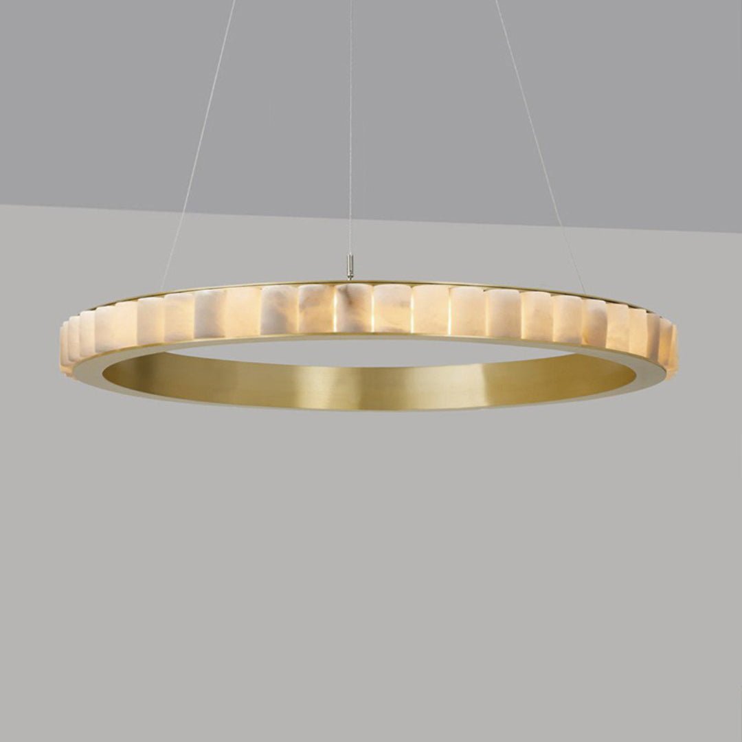 Aure Twin Ring Chandelier