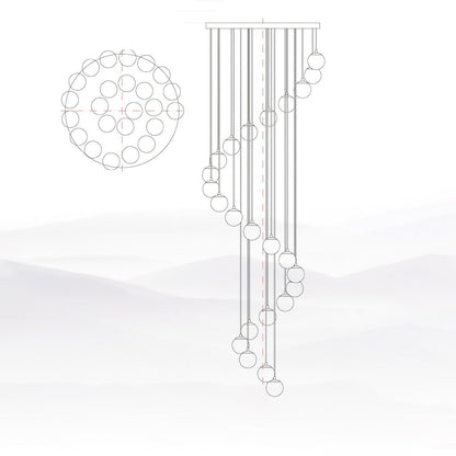 Gather Cascade Chandelier