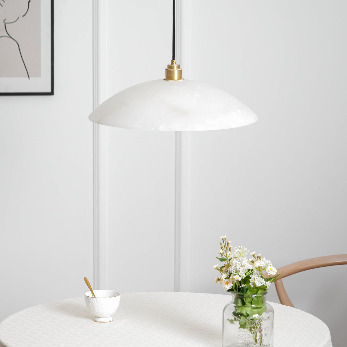 Vein Dome Pendant Light