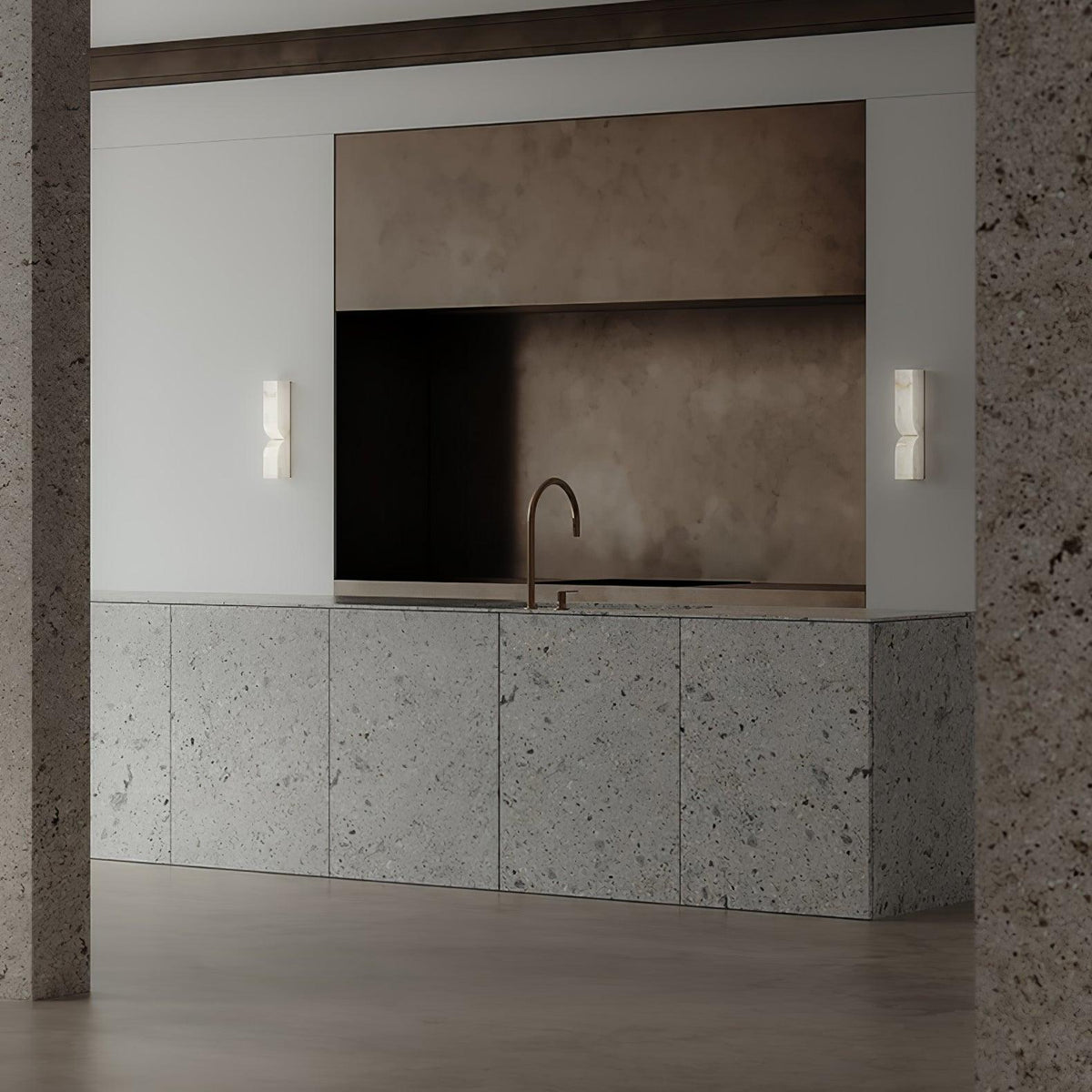 Vein Split Wall Light