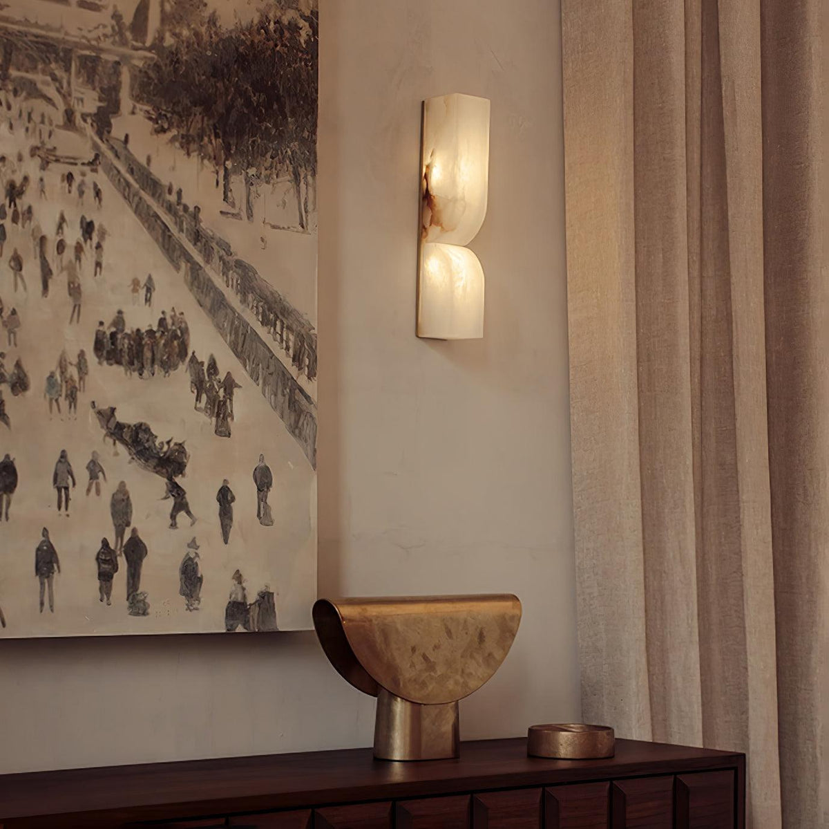 Vein Split Wall Light