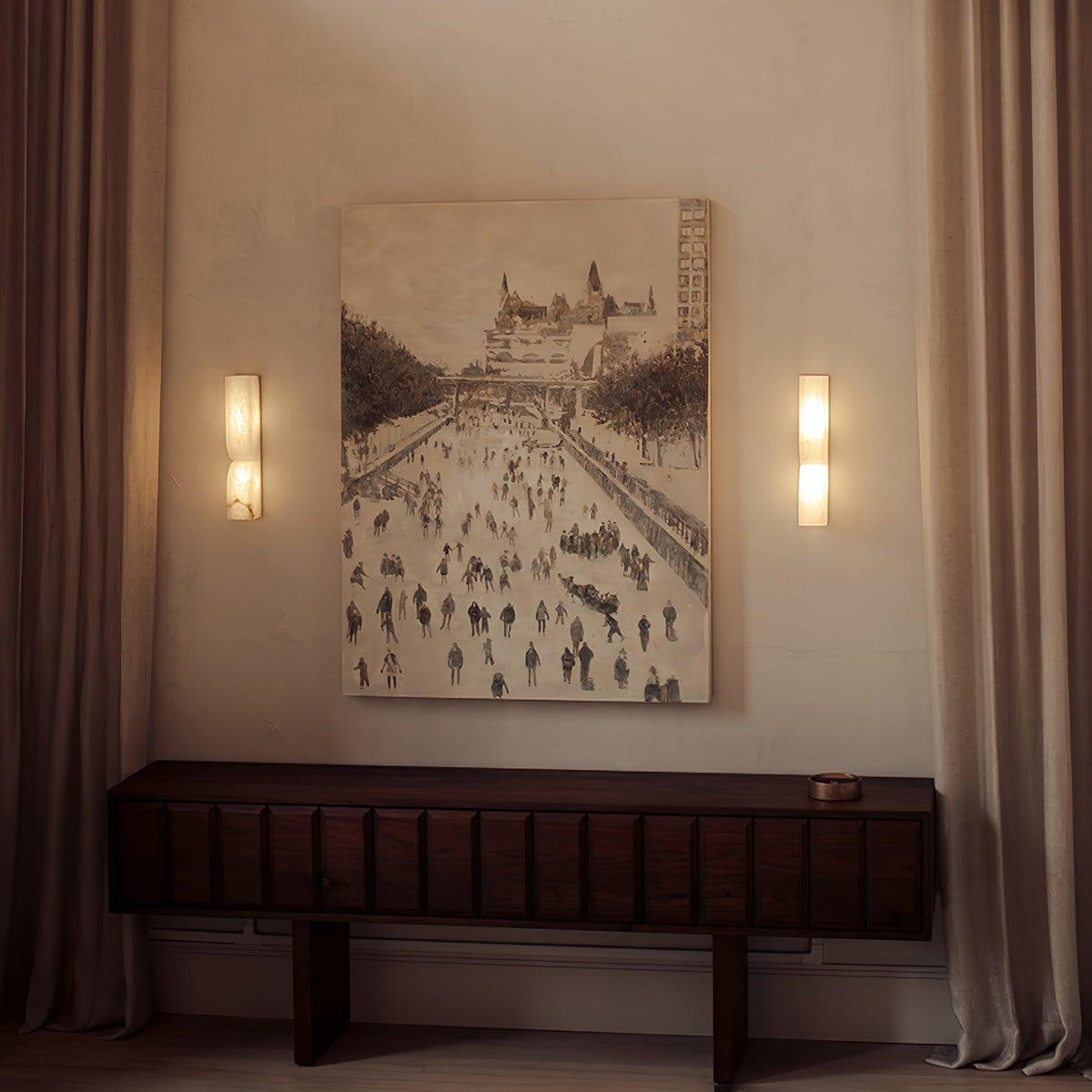 Vein Split Wall Light