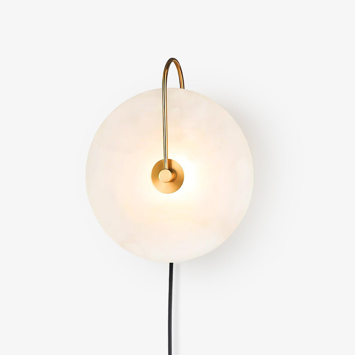 Vein Disc Plug-in Wall Light