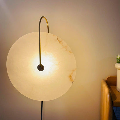 Vein Disc Plug-in Wall Light