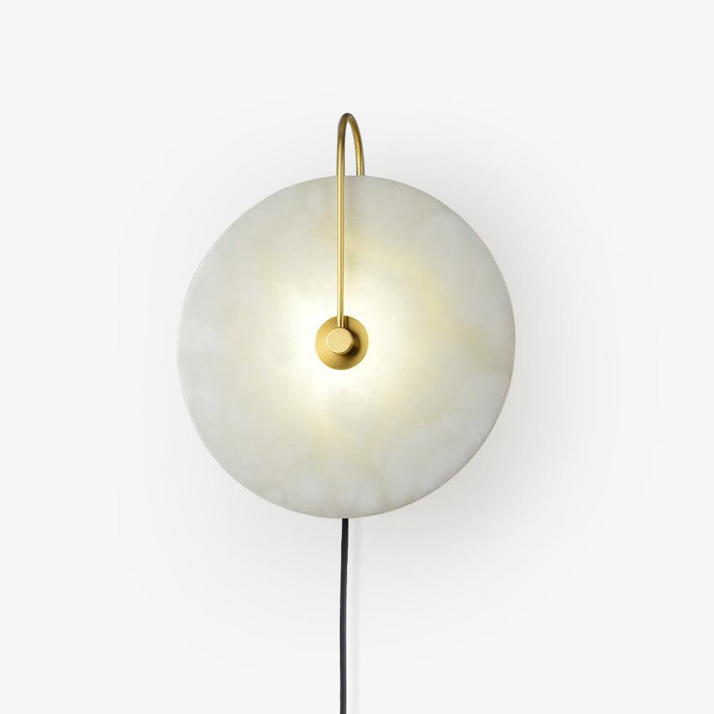Vein Disc Plug-in Wall Light