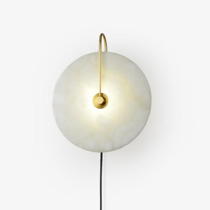 Vein Disc Plug-in Wall Light