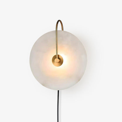 Vein Disc Plug-in Wall Light