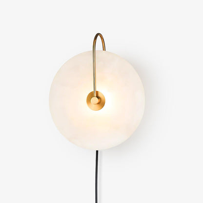 Vein Disc Plug-in Wall Light