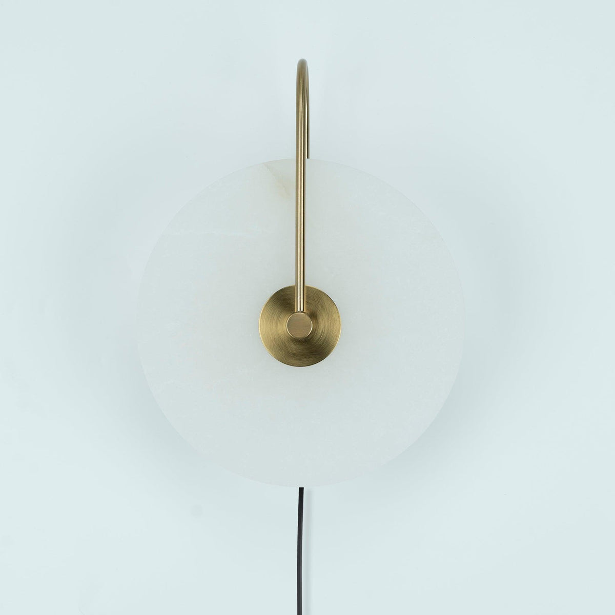 Vein Disc Plug-in Wall Light