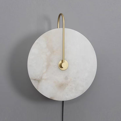 Vein Disc Plug-in Wall Light