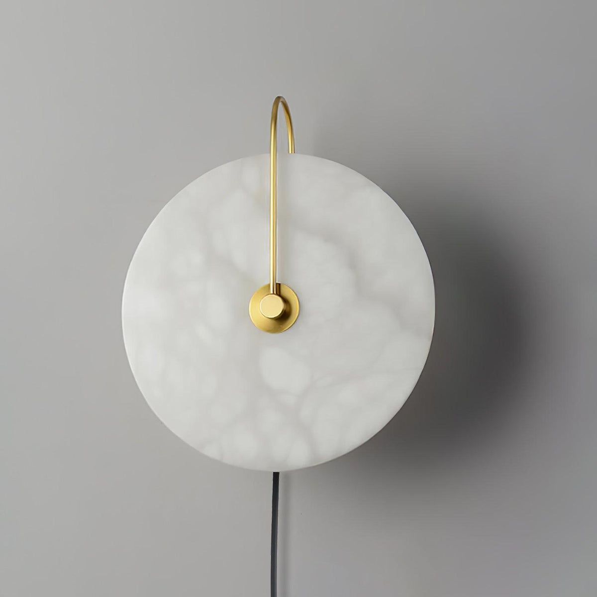 Vein Disc Plug-in Wall Light