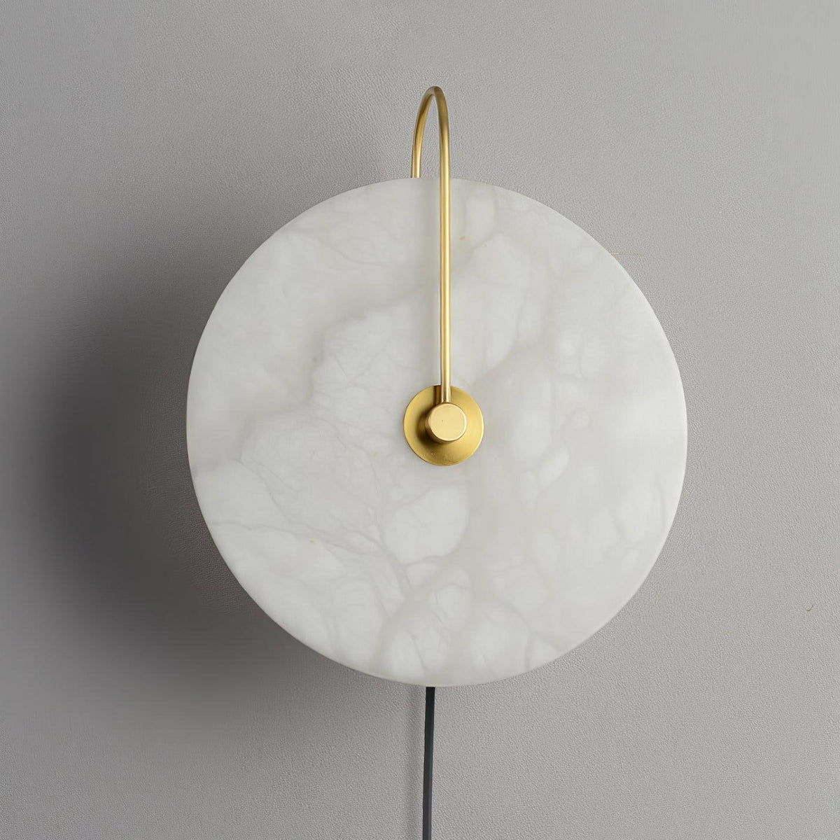 Vein Disc Plug-in Wall Light