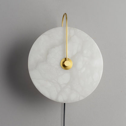 Vein Disc Plug-in Wall Light