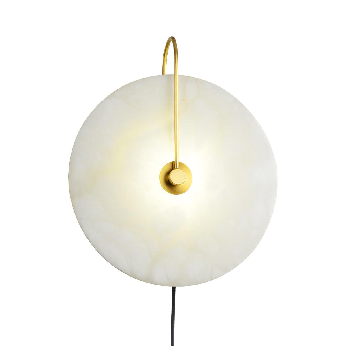 Vein Disc Plug-in Wall Light