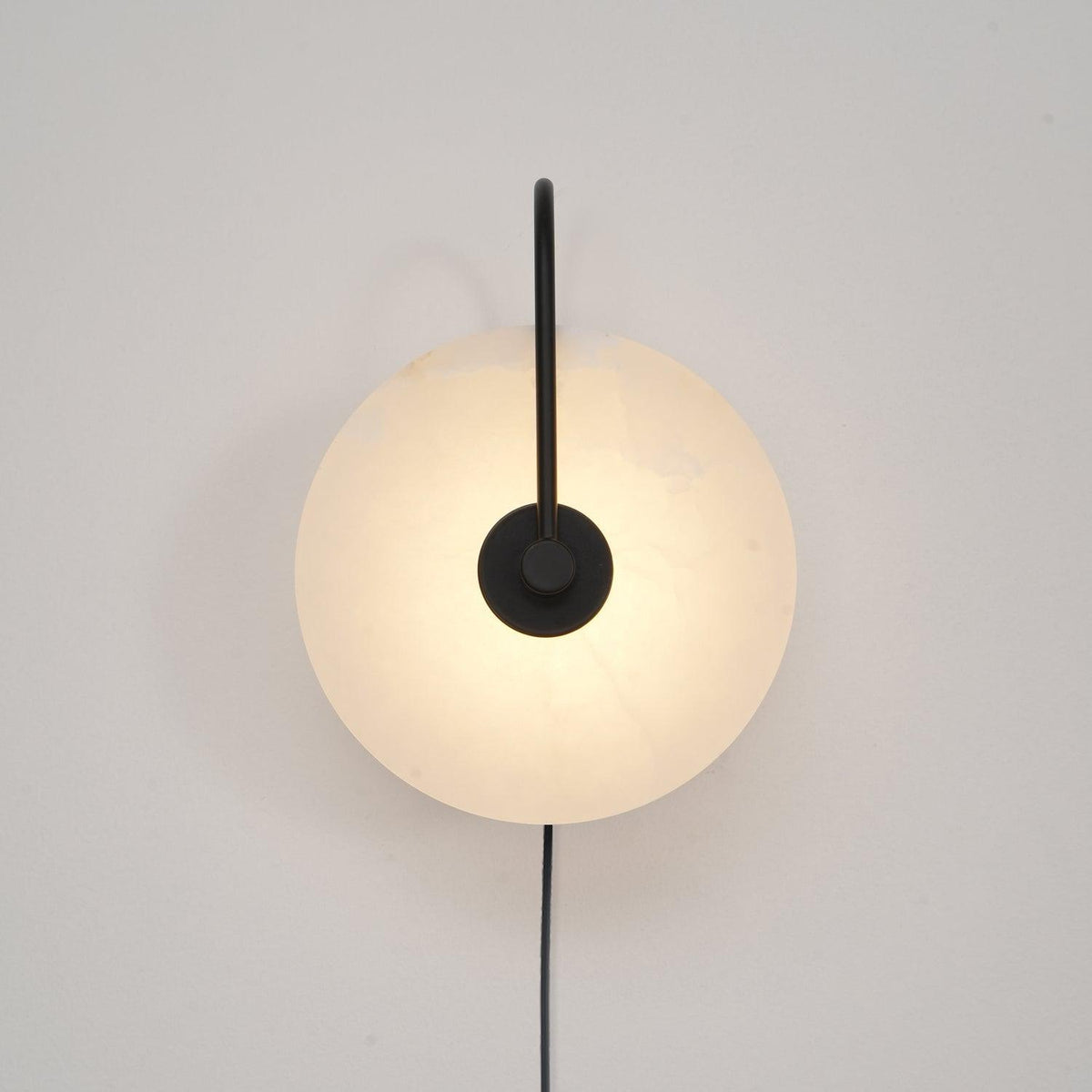 Vein Disc Plug-in Wall Light
