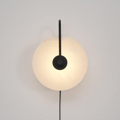 Vein Disc Plug-in Wall Light