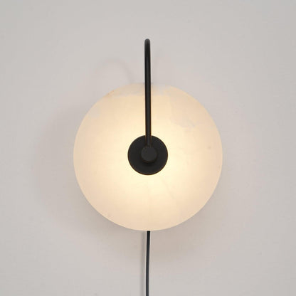 Vein Disc Plug-in Wall Light