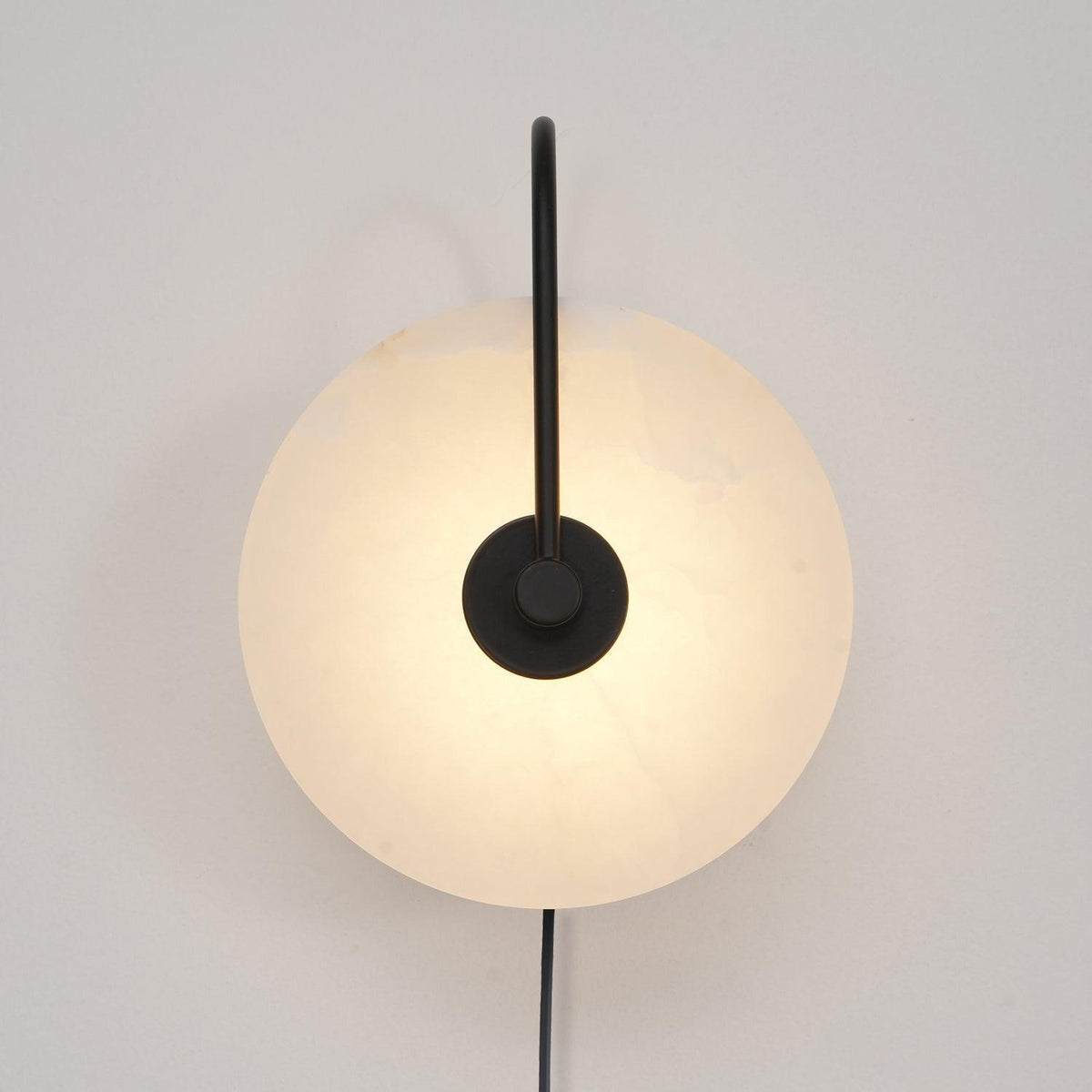Vein Disc Plug-in Wall Light