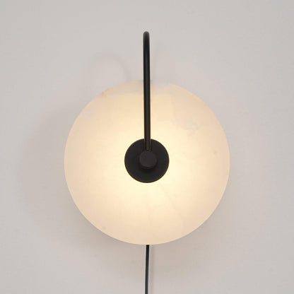 Vein Disc Plug-in Wall Light