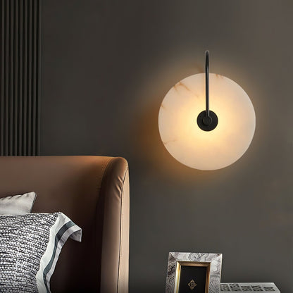 Vein Disc Plug-in Wall Light