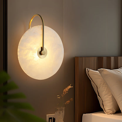 Vein Disc Plug-in Wall Light