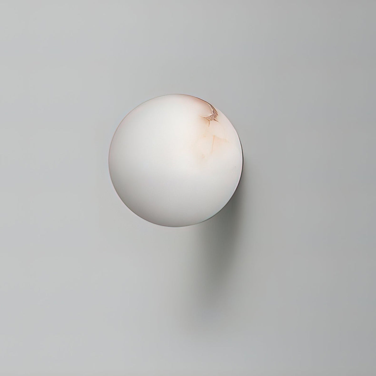 Pale Orb Wall Light