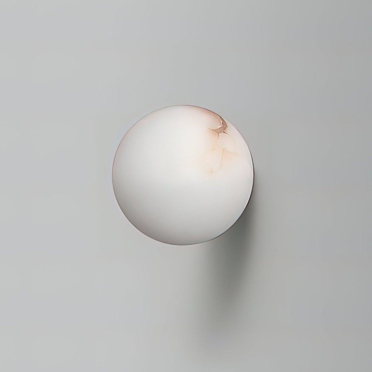 Pale Orb Wall Light